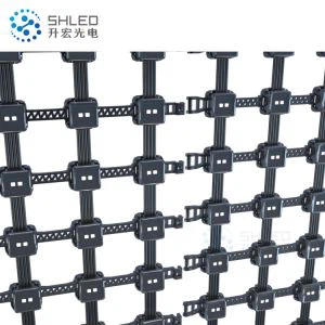 Fleksibilen polnobarvni modni LED zaslon