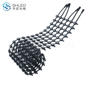 Zunanja led mreža fasadne razsvetljave