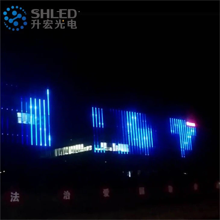Rgb Dmx Led Pixel Point Light For Building Lighting
