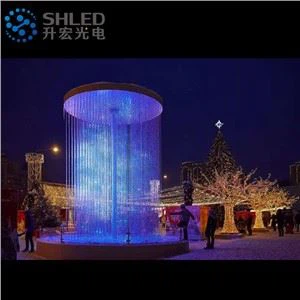 3D-programabilna čarobna svetlobna zavesa RGB Led Pixel Ball