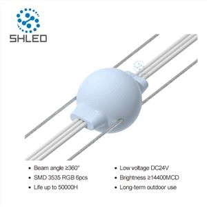 Dmx Rgb 3d Smd5050 String Lights Led Ball